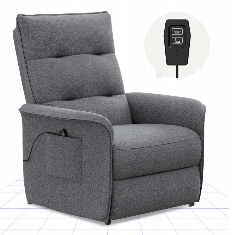 Elektricke Polohovatelne Kreslo Pre Senioro – Obrázok 2